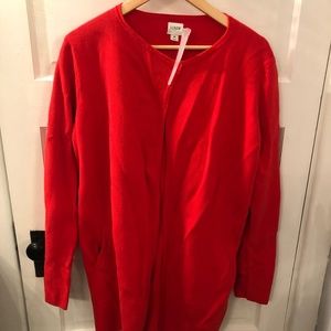 JCrew M Sweater Blazer